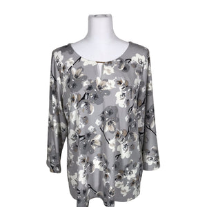 Unisex Calvin Klein - Trikotaažist pluus, suurus 40 - Hall (1)