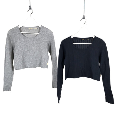 Unisex Superdry - Trikotaažist pluus, suurus 38 - Sinine ()