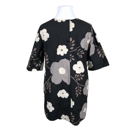 Unisex Marimekko - Mitteveniv kleit, suurus 44 - Must (2)