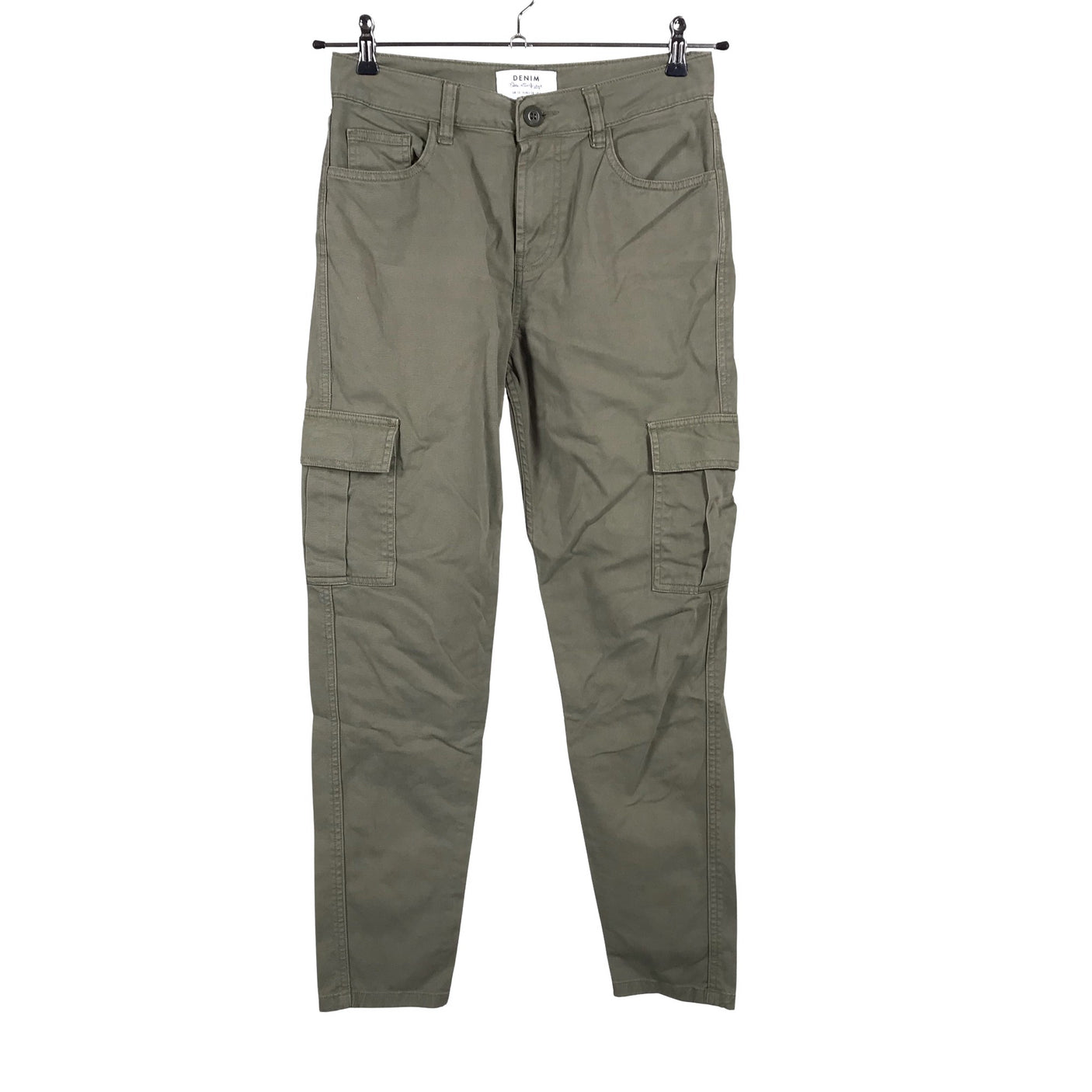Unisex Miss Selfridge - Cargo-püksid, suurus 38 - Roheline (1)