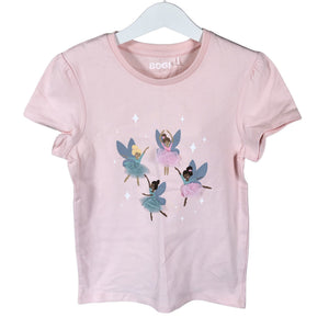 Unisex Bogi - T-särk, suurus 128 - 134 - Heleroosa (1)