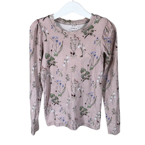 Unisex Name It - Trikotaažist pluus, suurus 122 - 128 - Heleroosa (1)