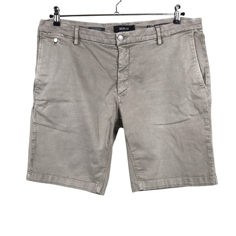 Unisex Replay - Teksast lühikesed püksid, suurus W38 - Beige ()