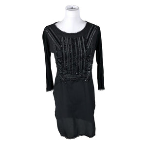 Unisex Nü - Pidulik tuunika, suurus 36 - Must (1)