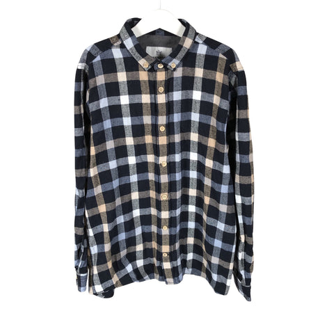 Unisex Kronstadt - Flanellsärk, suurus 140 - 146 - Sinine ()