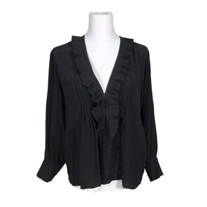 Unisex Sandro Paris - Pluus, suurus 40 - Must (2)