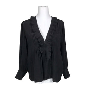 Unisex Sandro Paris - Pluus, suurus 40 - Must (1)