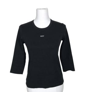 Unisex Esprit - Trikotaažist pluus, suurus 38 - Must (1)