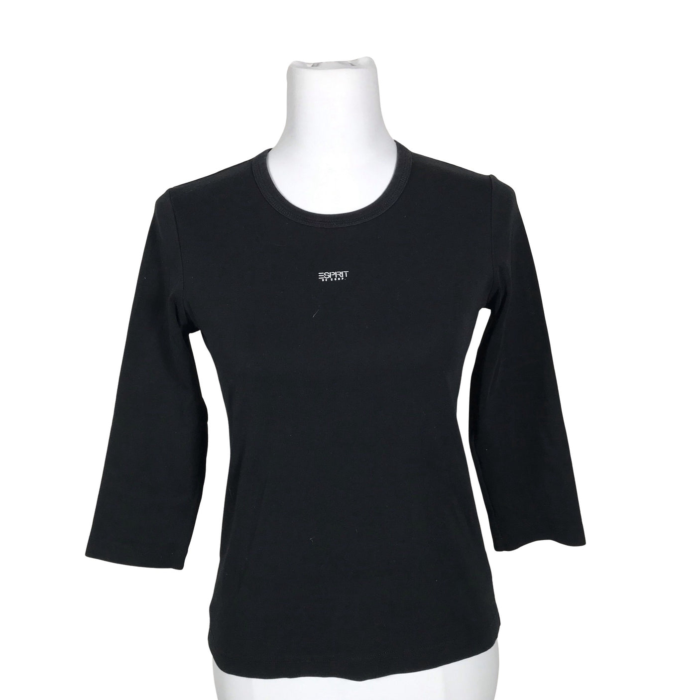 Unisex Esprit - Trikotaažist pluus, suurus 38 - Must (2)