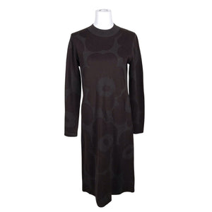Unisex Marimekko - Kootud kleit, suurus 38 - Pruun (1)