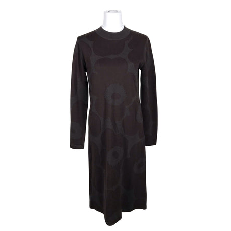 Unisex Marimekko - Kootud kleit, suurus 38 - Pruun ()