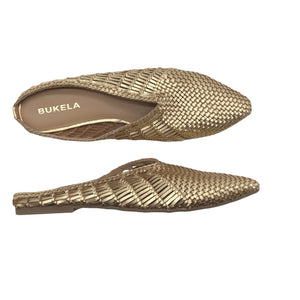 Unisex Bukela - Mokassiinid, suurus 40 - Kuld (1)