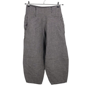 Unisex The Masai - Mittevenivad poolpikad püksid, suurus 38 - Pruun (2)