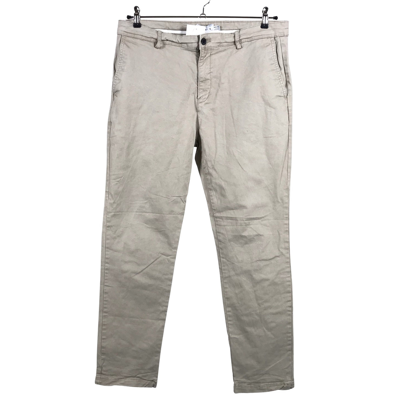 Unisex Topman - Chino-püksid, suurus W36 - Beige (1)