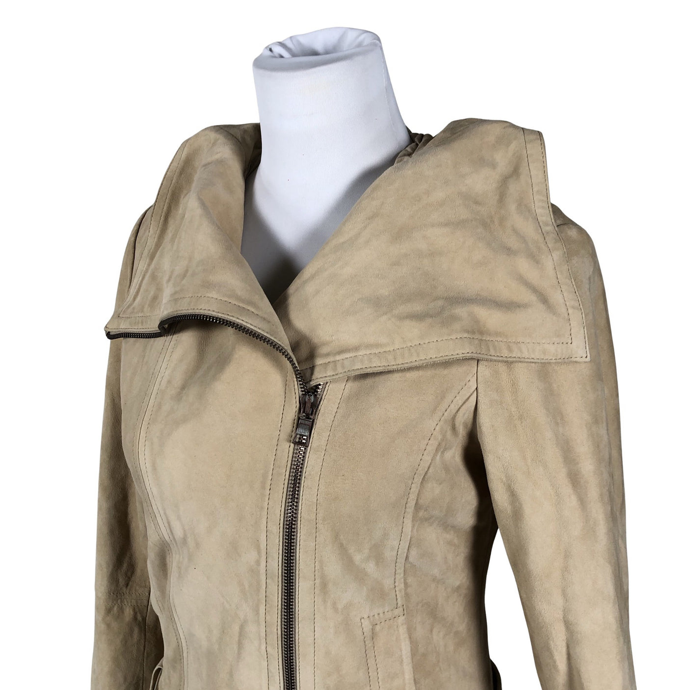 Unisex Esprit - Nahktagi, suurus 38 - Beige (3)