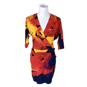 Unisex Nanso - Trikotaažist kleit, suurus 34 - Sinine (1)