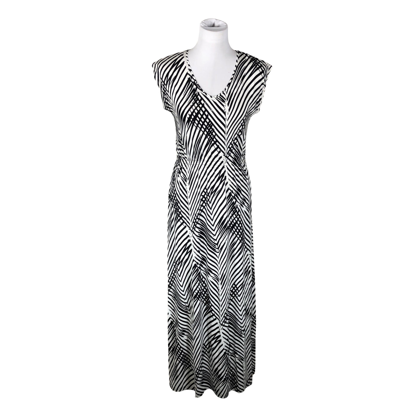 Unisex Nanso - Trikotaažist kleit, suurus 34 - Valge (1)