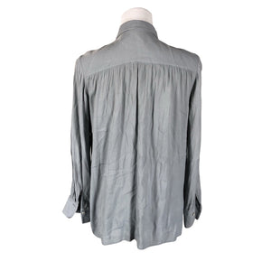 Unisex Filippa K. - Pluus, suurus 36 - Helesinine (2)