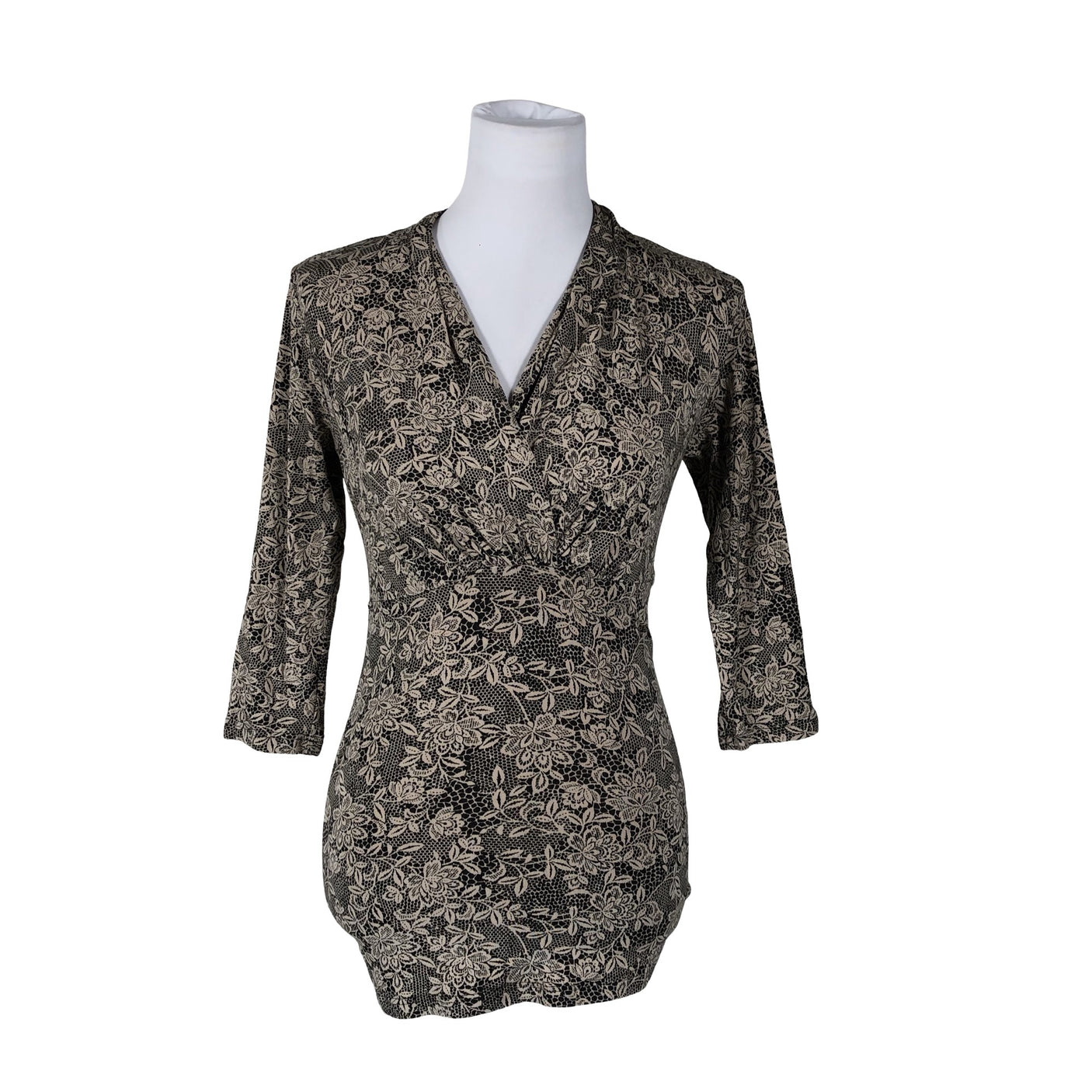 Unisex Andiata - Trikotaažist pluus, suurus 36 - Beige (1)