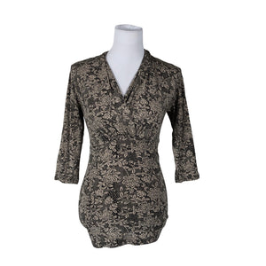 Unisex Andiata - Trikotaažist pluus, suurus 36 - Beige (1)