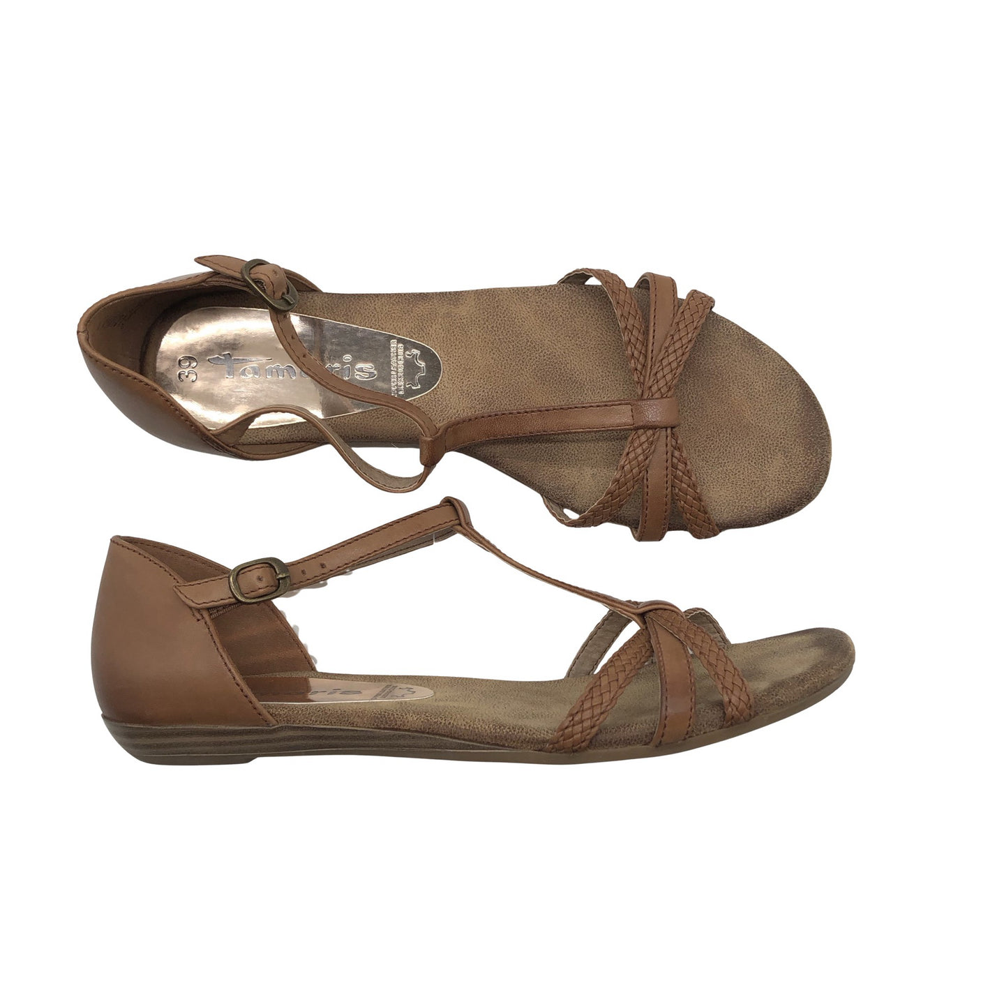 Unisex Tamaris - Rihmikud, suurus 39 - Pruun (1)