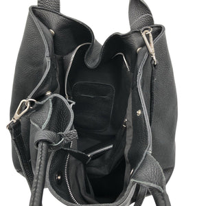Unisex Mangotti - Käekott, suurus Maxi - Must (3)