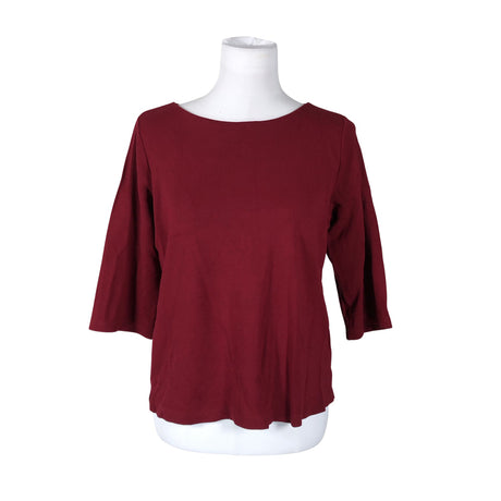Unisex Nanso - Trikotaažist pluus, suurus 38 - Veinipunane ()