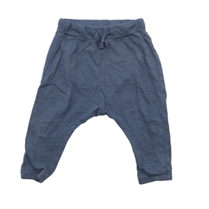Unisex Lindex - Trikotaažist püksid, suurus 56 - 62 - Sinine (1)