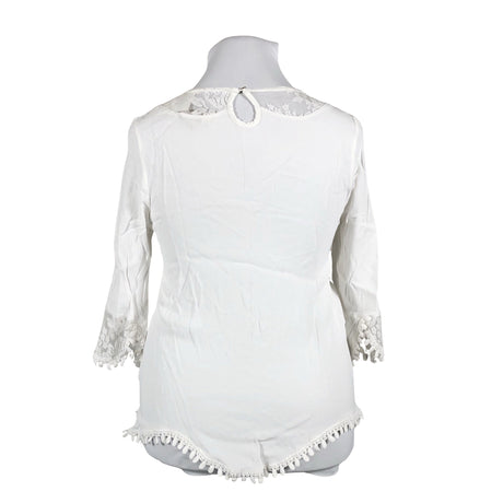 Unisex Cream - Pluus, suurus 42 - Valge (2)