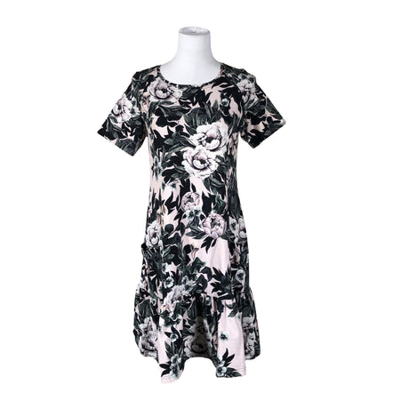 Unisex Ehta - Trikotaažist kleit, suurus 38 - Heleroosa ()