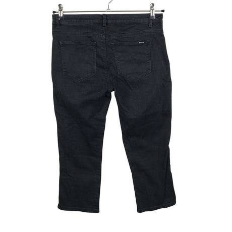 Unisex Esprit - Teksast poolpikad püksid, suurus 38 - Must (2)
