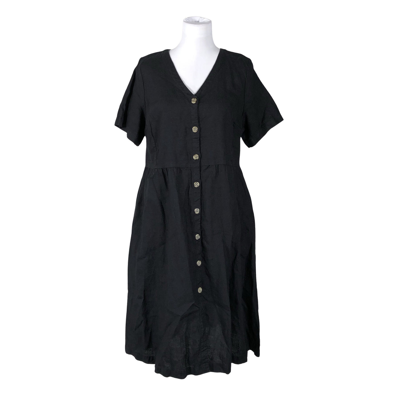 Unisex R-collection - Mitteveniv kleit, suurus 40 - Must (1)