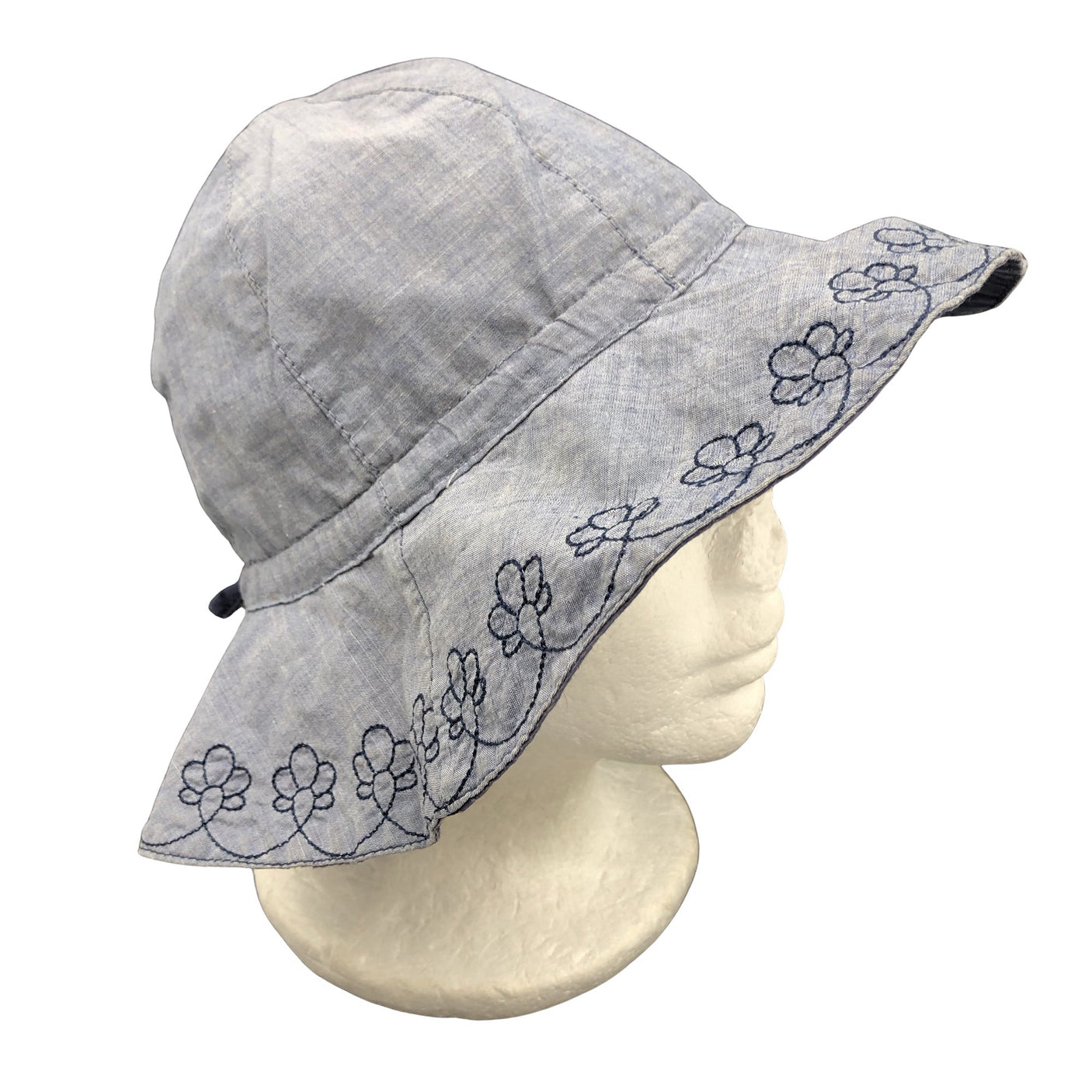 Unisex Polarn O. Pyret - Suvemüts, suurus 52 - 54 cm - Sinine (1)