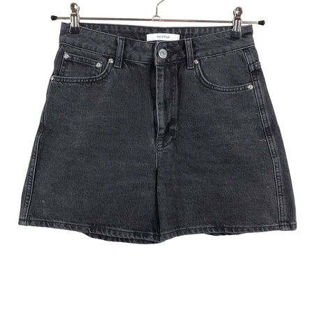 Unisex Gestuz - Teksast lühikesed püksid, suurus W28 - Must ()