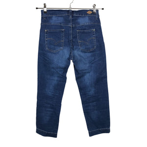 Unisex Lee Cooper - Teksast poolpikad püksid, suurus W27 - Sinine (2)