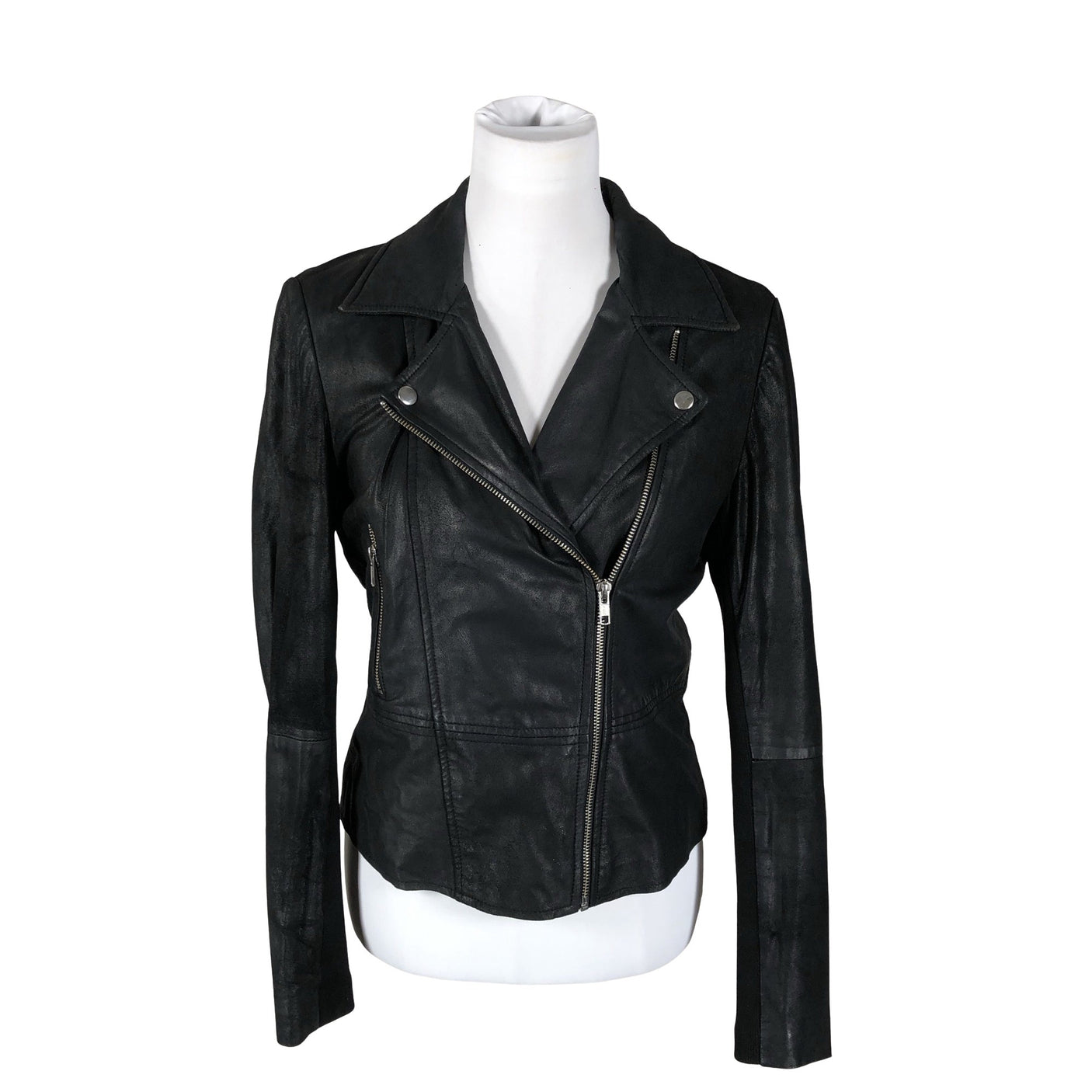 Unisex Y.A.S - Nahktagi, suurus 38 - Must (1)