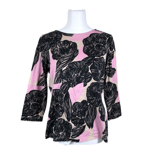 Unisex Marimekko - Trikotaažist pluus, suurus 40 - Heleroosa (1)