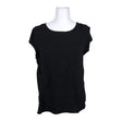 Unisex Aventura - Lühikeste käistega pluus, suurus 40 - Must ()
