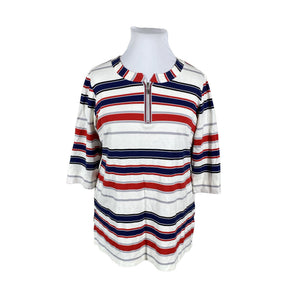 Unisex Voglia - Trikotaažist pluus, suurus 44 - Valge (1)