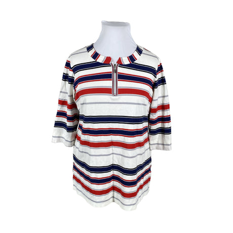 Unisex Voglia - Trikotaažist pluus, suurus 44 - Valge ()