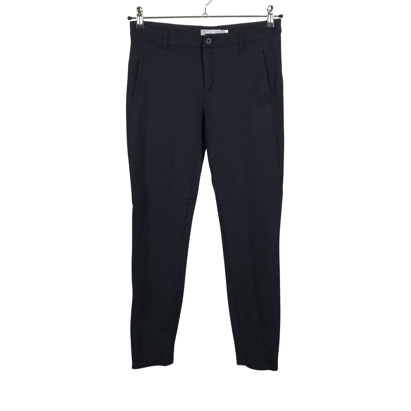 Unisex Fransa - Trikotaažist püksid, suurus 36 - Must (1)