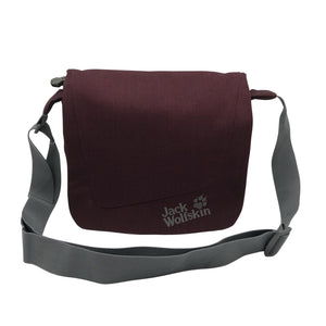 Unisex Jack Wolfskin - Õlakott, suurus Mini - Veinipunane (1)