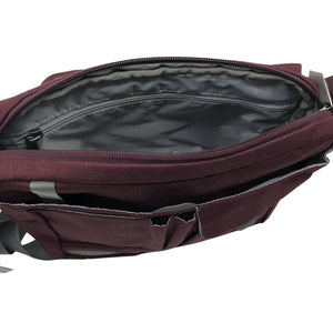 Unisex Jack Wolfskin - Õlakott, suurus Mini - Veinipunane (3)