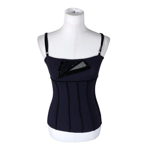 Unisex Siste's - Trikotaažist topp, suurus 36 - Lilla (1)