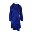 Unisex Nanso - Trikotaažist kleit, suurus 38 - Sinine ()