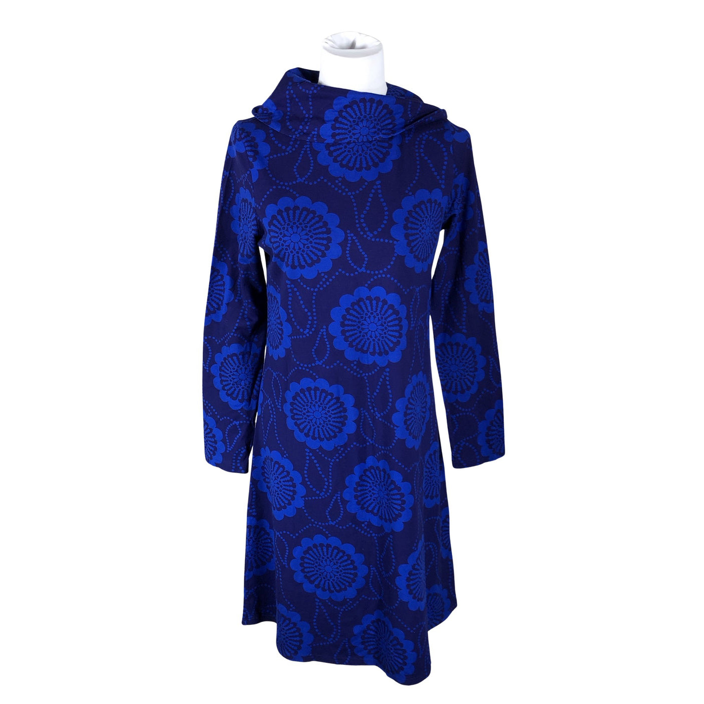 Unisex Nanso - Trikotaažist kleit, suurus 38 - Sinine (1)