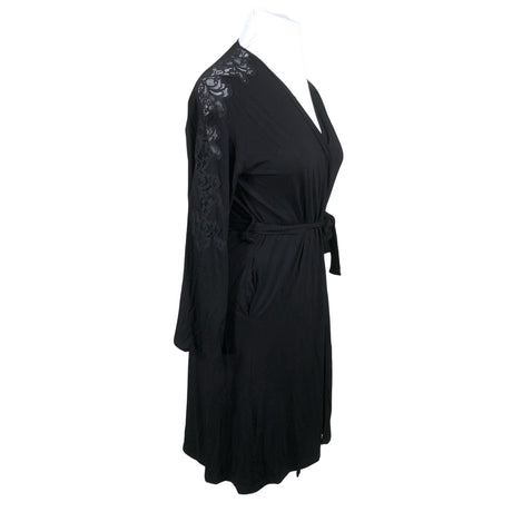 Unisex Coemi - Hommikumantel, suurus 38 - Must (2)