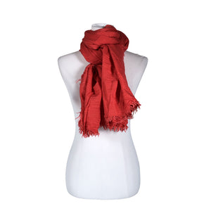 Unisex A+more - Õhuke sall, suurus Maxi - Punane (1)