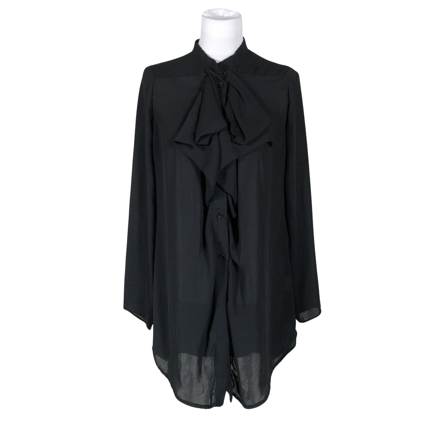 Unisex Benetton - Õhuke tuunika, suurus 38 - Must (1)