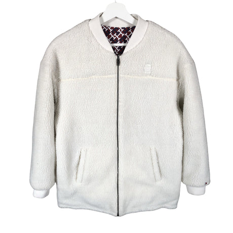 Unisex Tommy Hilfiger - Kunstkarusnahast mantel, suurus 170 - 176 - Valge ()